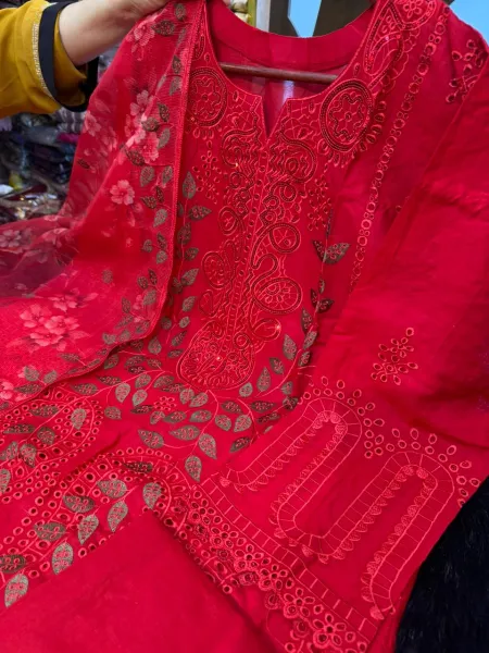 Pakistani Inspired Collection – Shidur Red